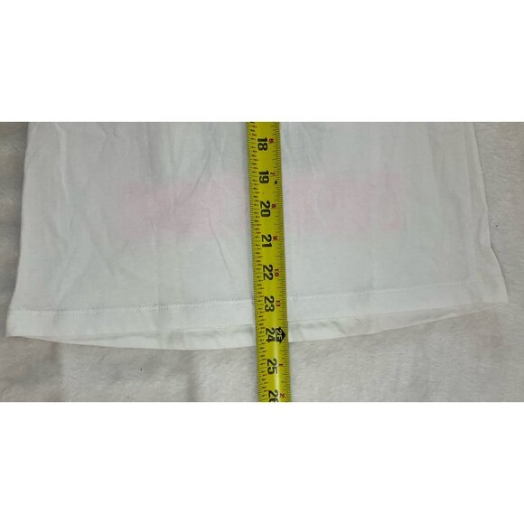Barbie Queen Of Everything Junior‎ Vneck White Tshirt Small Graphic Print NWOT - Picture 7 of 7
